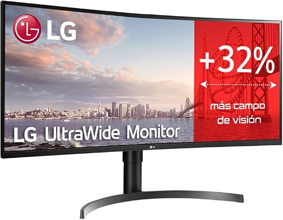 35'' Curved UltraWide QHD HDR Monitor with FreeSyncTM
