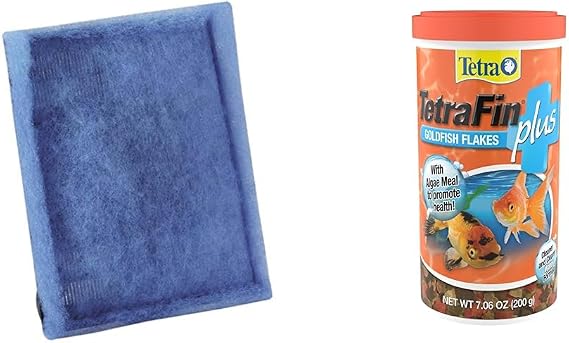 Aqua-Tech Filter Cartridge EZ #3 6 Count and TetraFin Goldfish Flakes 7.06 Ounces