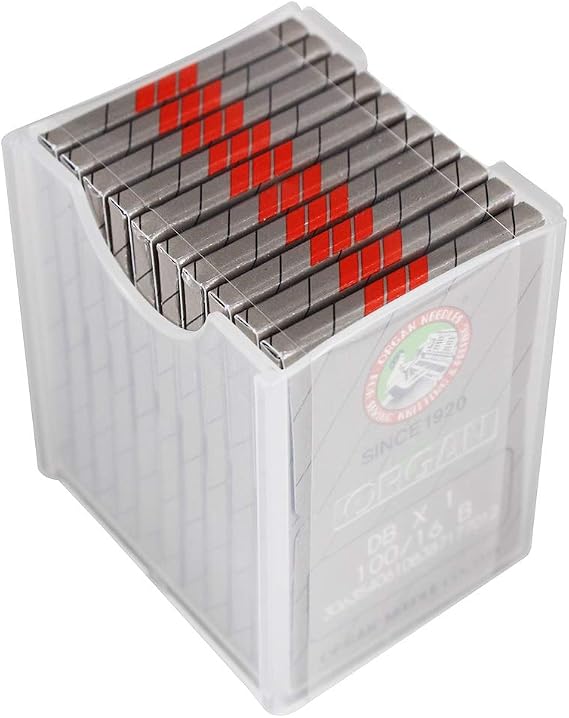 100 Organ DBX1 16X257 16X95 Industrial Sewing Needles (Size 19 (Metric 120))