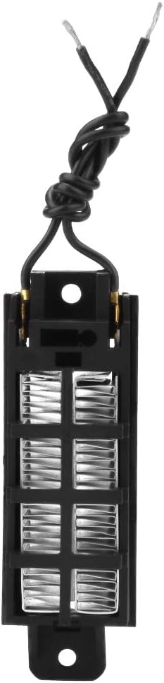 12V 50W PTC Ceramic Air Heater, Conductive Type PTC Electric Insulated Ceramic Constant Warm Power Air Heating Tool for Air Conditioner Electric Heater