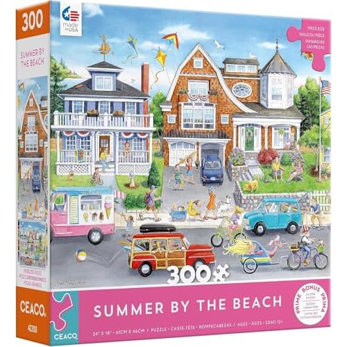 Ceaco - Summer by The Beach - 300 Piece Jigsaw Puzzle