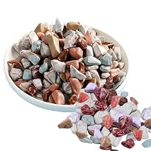 Stone-Shaped Chocolate Flavor Candy - Bag with Edible Cocoa Rocks | Crispy Texture & Rich Cocoa Flavor | Baking Decorations, Geology Gifts & Novelty Treats(5 bags)
