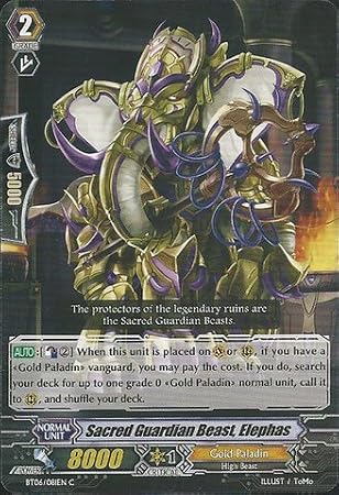 Cardfight!! Vanguard TCG - Sacred Guardian Beast, Elephas (BT06/081EN) - Breaker of Limits