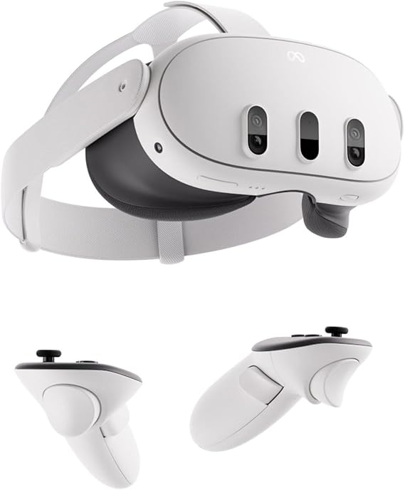 Meta Quest 3S 512GB Advanced All-In-One VR Headset with Controllers
