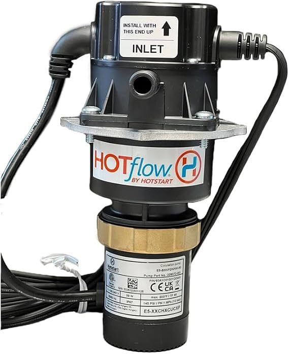 Thunder Parts HOTSTART CTM25210-N00 - HOTflow coolant preheater - Forced Circulation Engine Heating Systems - Original