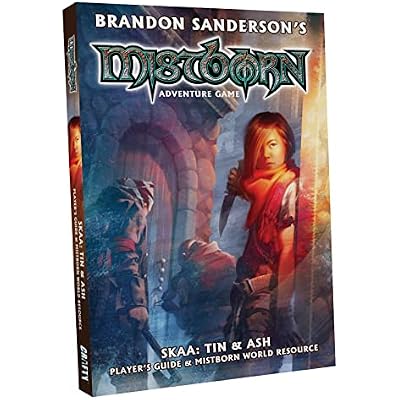 Mistborn: Skaa: Tin & Ash by Crafty Games - Rebellion Role-Playing - 2-6 Players, 1-2 Hours Gameplay, Ages 13