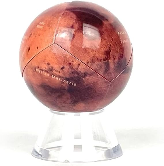 Mars globe - Snapspheres mini-globe 1.58"