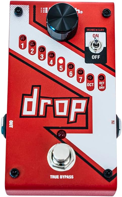 DigiTech DROP Compact Polyphonic Drop Tune Pitch-Shifter | Compact design