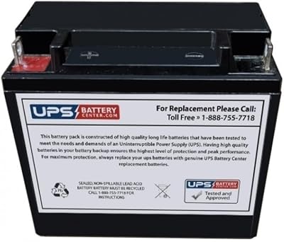 12V 14Ah Sealed Lead Acid Replacement Battery for Champion 100814 7500 Watt Generator by UPSBatteryCenter®