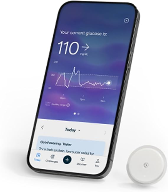 Lingo Continuous Glucose Monitor (CGM). 24/7 Glucose Tracking | By Abbott. Optimize Your Nutrition with Real-time Data & Insights. 1 biosensor lasts up to