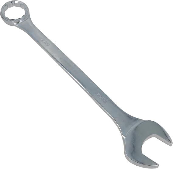60mm Metric Jumbo Combination Spanner Wrench Ring and Open Ended HGV