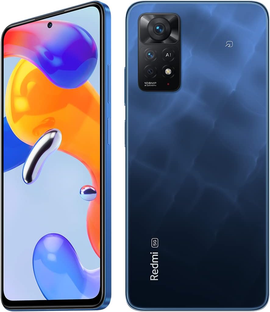Xiaomi SIM-Free Smartphone Redmi Note 11 Pro 5G Japanese Version 6GB128GB NFC FeliCa Compatible 6.67 Inch 120Hz Organic Display 180 Million Pixel Camera 5000mAh Large Capacity Battery 67W Fast