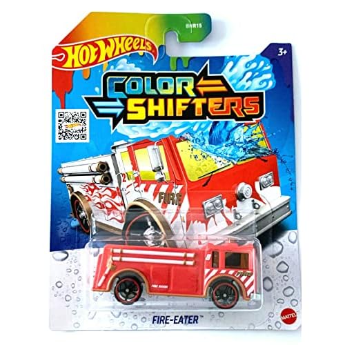 DieCast Hot Wheels 2021 Color Shifters Fire Eater Truck 1:64 Scale