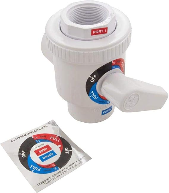 Hayward SP0735 Deluxe 4-Way Ball Valve