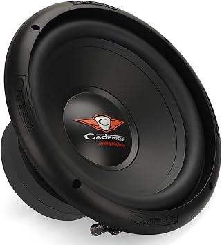 Cadence CMW104D 10 Inch Car Audio Subwoofer 700 Watts 89dB 2 Inch DVC 4 Ohm Momentum Series