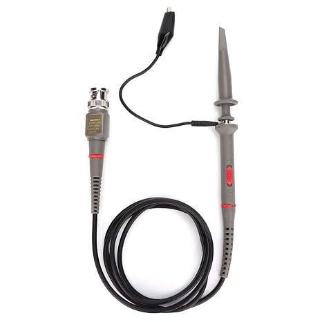 LA05022 Portable Accurate 20MHz Oscilloscope Probe 1x 10x Attenuation Oscilloscope Accessories