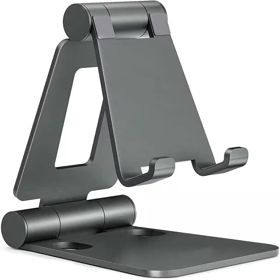 Cell Phone Sty Adjustable Foldable Desktop Phone Holder Cradle