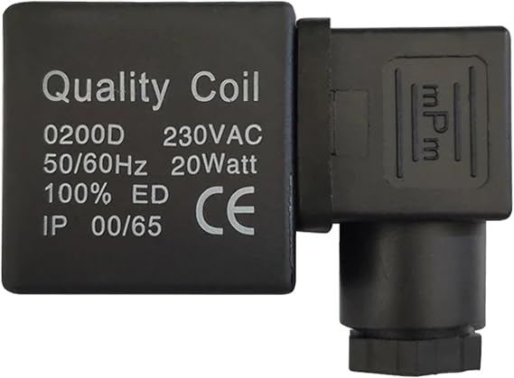 Solenoid Valve Coil 0200D AC230V 20Watt Inner Hole 13mm Height 41mm Solenoid Drain Valve