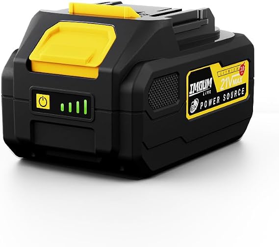 IMOUMLIVE 3.0Ah 21V Battery, Rechargeable Li-ion Battery Pack