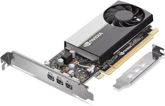 Lenovo NVIDIA T400 Graphic Card - 4 GB GDDR6 - PCI Express 3.0 x16 - Mini DisplayPort