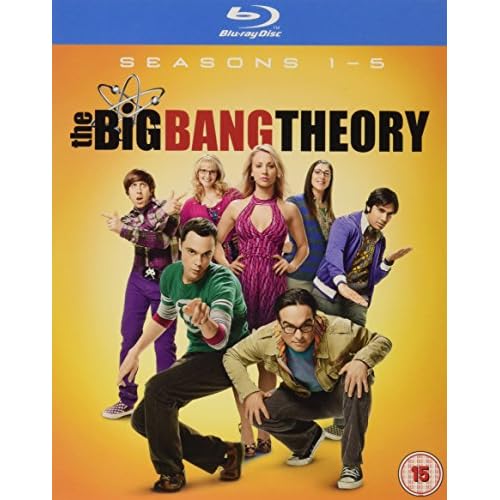 The Big Bang Theory - Complete Season 1-2-3-4-5 [Blu-ray] (Region Free)