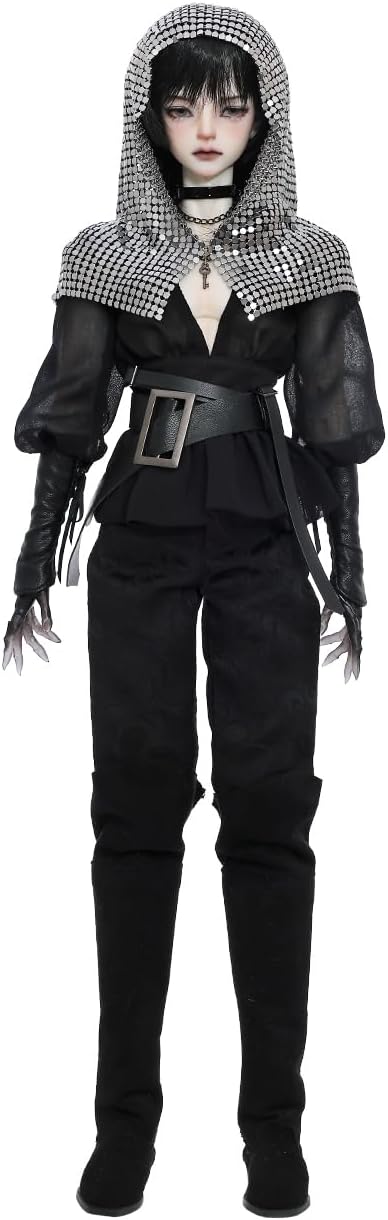 Oueneifs Morty C Bjd Doll 1/4 with Elf Hand Knight Fullset Resin Toy for 15+ Year Old