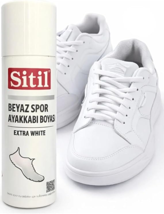 Beyaz Likit Spor Sneaker Ayakkabı Boyası