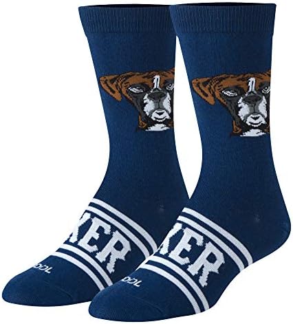 Cool Socks - Dog Breeds - Medium Crew Socks for Men, Women, Teens - Fun Novelty Animal Lover Gift