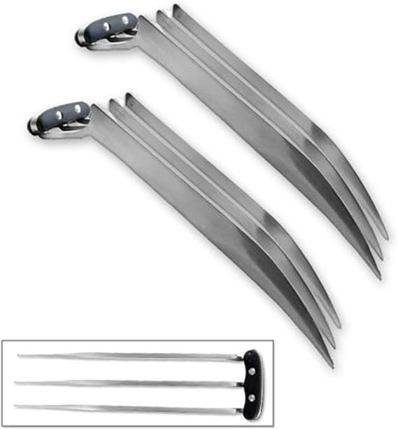 X-Men Metal Wolverine Claws, Pair