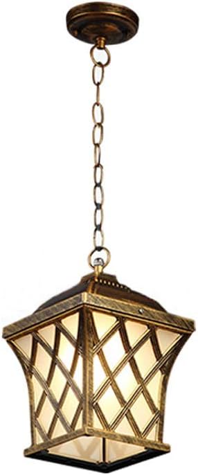 1 lights V-intage E-dison Aluminum Hanging Ceiling Chandelier glass lampshade Rustic Spherical Pendant Light Kitchen Island Exterior Pendant Lantern Modern Chandelier Oldsix-1(Ceiling Lights,Bronze-s)