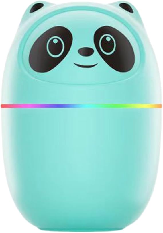 Humidifiers for Bedroom,250ml Easy To Fill & Clean,Quiet Ultrasonic Mini Humidifier with 2 Mist Modes and Color Nightlight,Auto Shut-Off Travel Humidifier for Plants Home Indoor Nursery