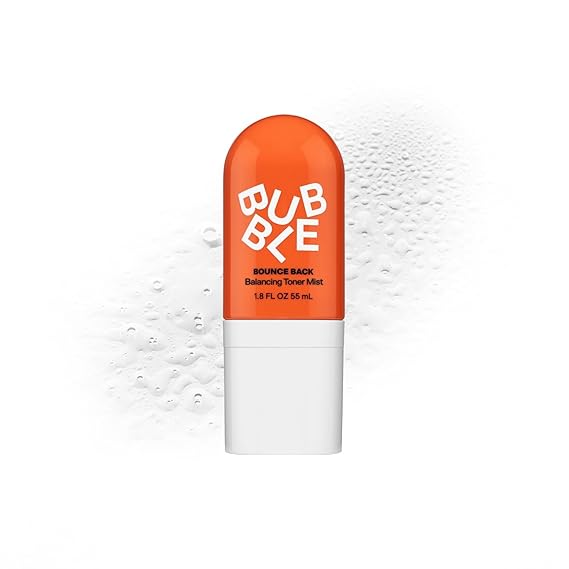 Bubble Skincare Bounce Back Hydrating Toner Spray, Pore Minimizer, 55 ml
