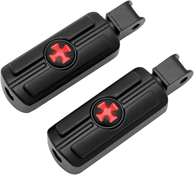 FENGREN Motorcycle Accessories Front Rider & Rear Passenger Footrests Foot Pegs Pedals Footboards Fits For Honda Shadow Sabre Spirit 1100 VT1100 1999-2007