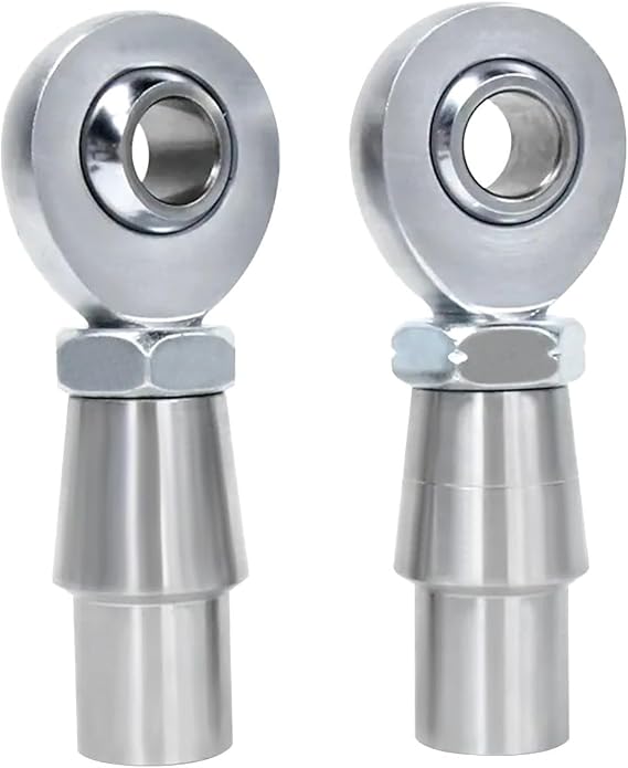YSIL 5/8" Heim Joint Rod End Panhard Rod End Kit for Steering, Suspension, Traction Bars, Links Joints Right&Left Hand Thread Steering Rod with Tube Adapters& Jam Nuts Bung - 1 Pair