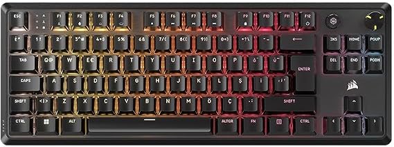 CORSAIR K70 CORE TKL Mechanical RGB MLX Red v2 linear (CH-911911E-TR) Gaming Keyboard