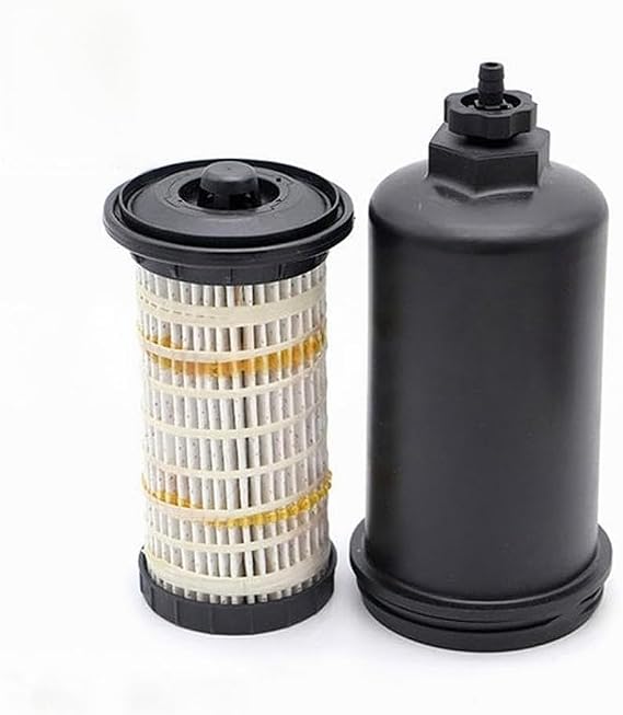 Fuel Filter Assembly 360-8958 360-8960 Compatible with Caterpillar CAT C6.6 C7.1 C4.4 Engine 312D 313 314E 316F 320E 323 329E 335F Excavator 3608958 3608960
