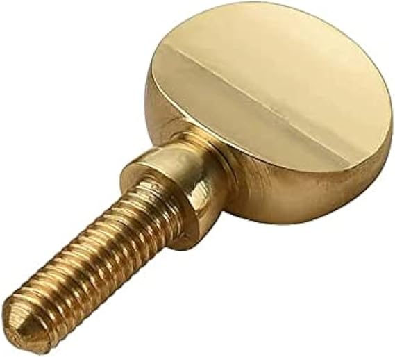 Jiayouy Golden Sax Neck Screw Tightening Attach Screw for Soprano Alto Tenor Saxophone Neck Parts Thread Diameter 4mm