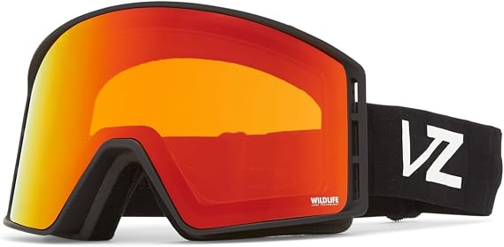 VonZipper Mach VFS Black/Fire Chrome Lense 1 One Size