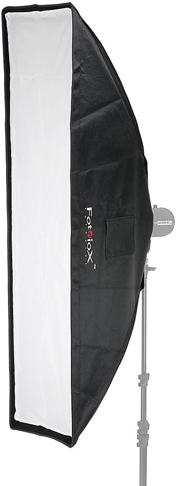 Fotodiox Pro 12x56 Softbox for Studio Strobe/Flash with Soft Diffuser and Universal Speedring (3"-6" Diameter)