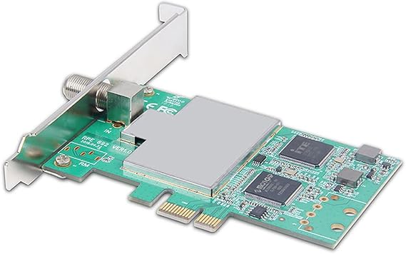 Premium Quad ATSC QAM TV Tuner Card for Desktop PC Multiviewing 4 TV Channels