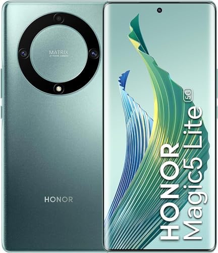 HONOR Magic5 Lite Dual-SIM 256GB ROM  8GB RAM Only GSM | No CDMA Factory Unlocked 5G Smartphone - Green