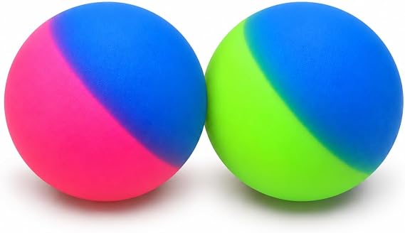 Entervending Huge Rubber Balls for Kids - ICY Bounce Balls - 75 mm