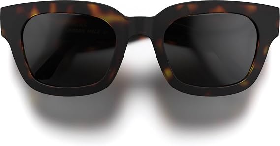 LONDON MOLE Vegas Sunglasses | Oversized square/rectangular/trapezoidal frames | Unisex | Spring hinges