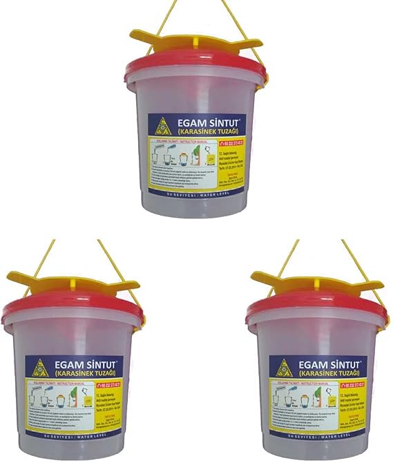 3 Sintut Buckets | Housefly Trap
