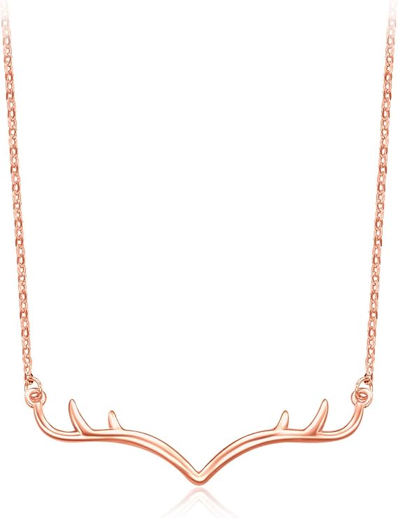 CHOW TAI FOOK 18K/750 Rose Gold Necklace- Deer Design