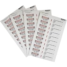 NMC IDL1 Danger Label - [Pack of 40] 34 in. x 5 in. PS Vinyl Danger Lockout Stick-On Label