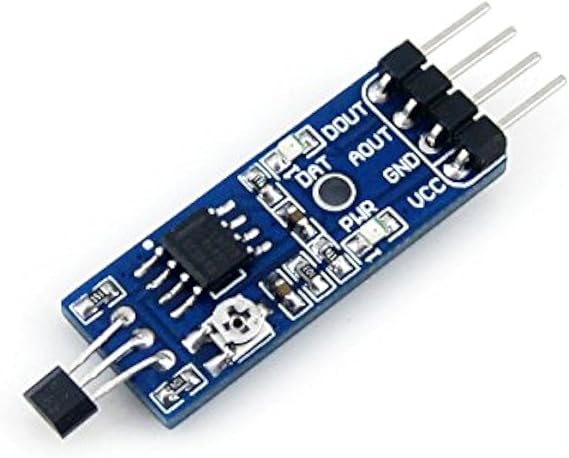 Waveshare Hall Element Switch Sensor Detector Hall Sensor Detection Module Magnetic for Detect Car AVR