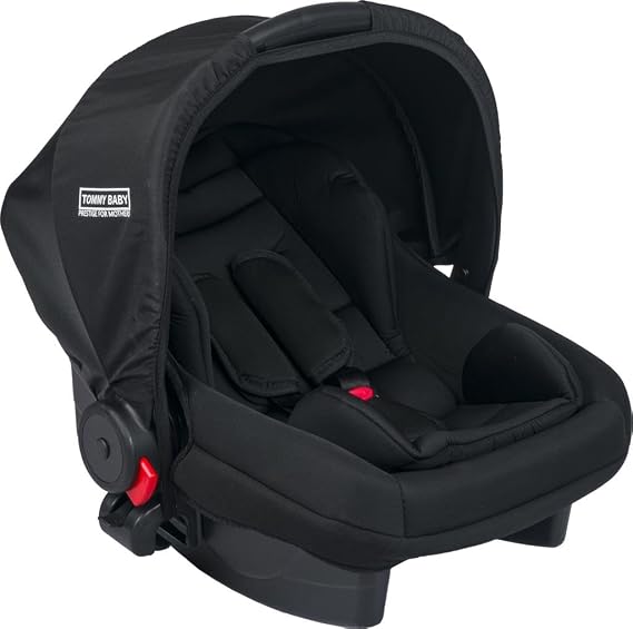 TommyBaby Lüx Pedli Aparatlı Bebek Taşıma Puset Anakucağı Siyah
