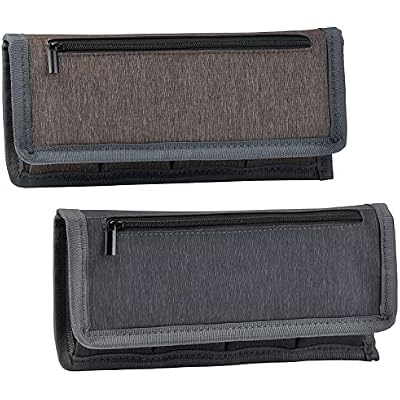 2Pcs Battery Storage Case Bag for LP-E6 EN-EL15 NP-FW50 NP-F550 DSLR Camera Batteries and AA AAA Battery