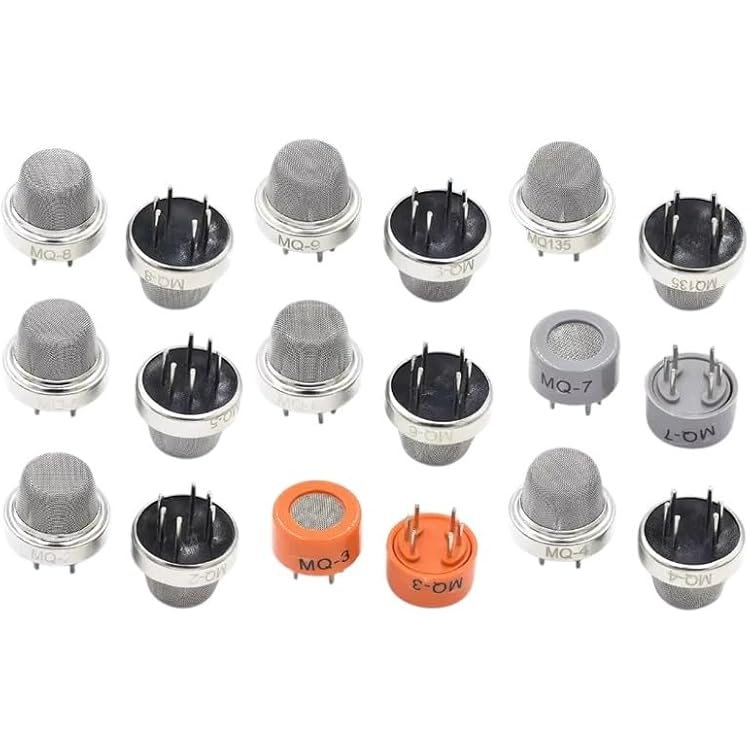Mq Series Sensors MQ-2 MQ-3 MQ-4 MQ-5 MQ-6 MQ-7 MQ-8 MQ-9 MQ-135 Detection Smoke Methane Liquefied Gas Sensor Module Detector New 2025 High for Reliable Electronic Component, Stable Performance